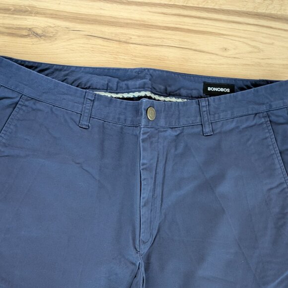 New Bonobos Stretch Washed Chino Slim –Navy Yards 40"x32" - Picture 4 of 7